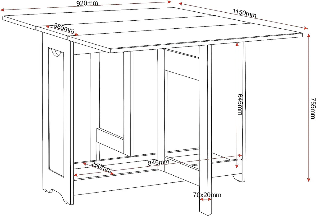 Ensemble table et 4 chaises pliantes dans un petit appartement - photo 7