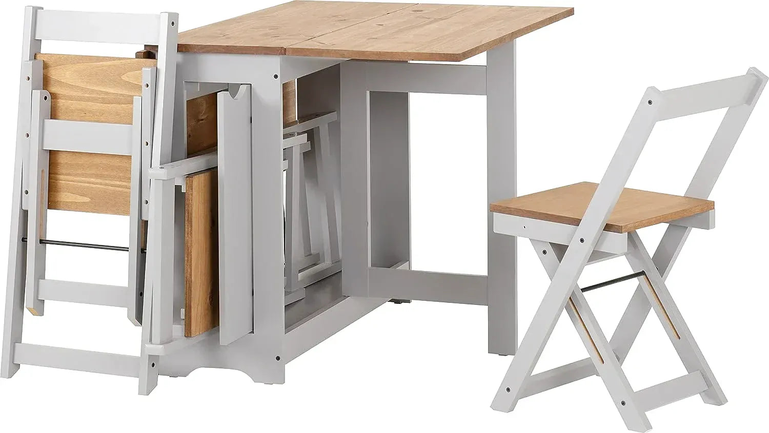 Ensemble table et 4 chaises pliantes dans un petit appartement - photo 9