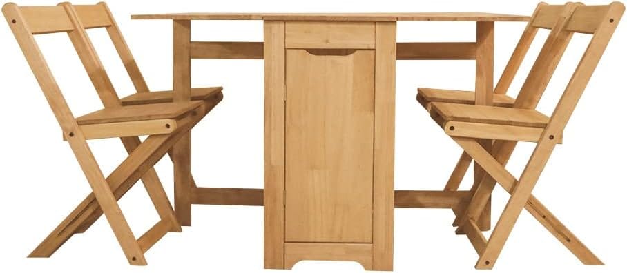 Ensemble table et 4 chaises pliantes dans un petit appartement - photo 13