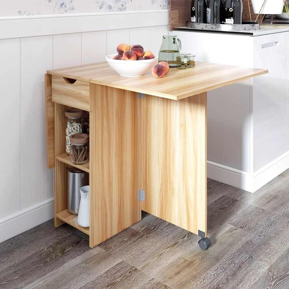 Petite table à manger pliante à trois positions dans un petit appartement - photo 10