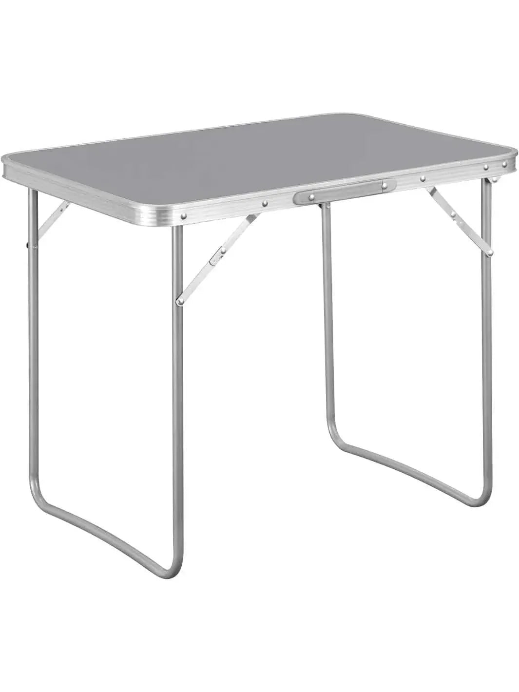 Petite table de camping pliante valise repliée à 4,6 cm d'épaisseur
