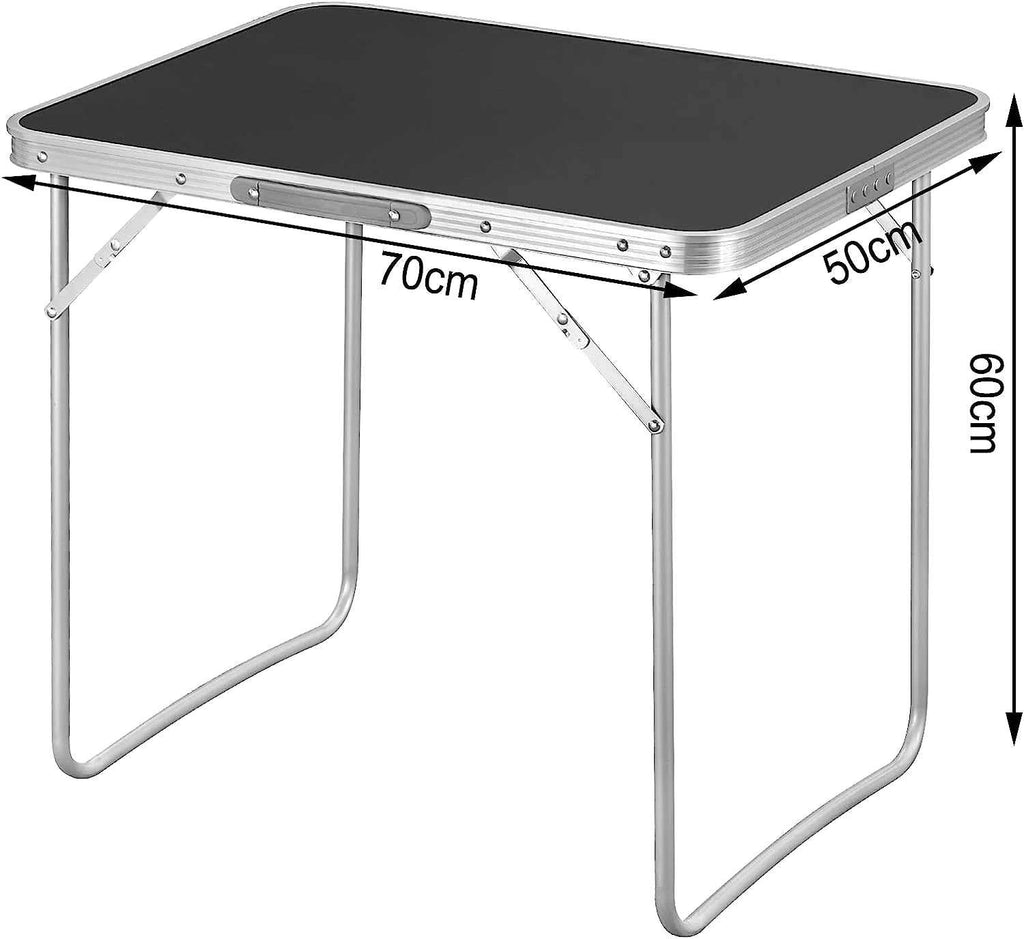 Petite table de camping pliante valise repliée à 4,6 cm d'épaisseur - photo 6