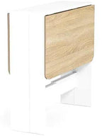 Petite table de cuisine pliante de 103 cm dépliée dans une cuisine - photo 2