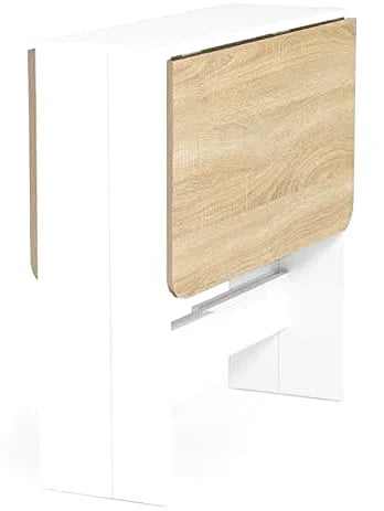 Petite table de cuisine pliante de 103 cm dépliée dans une cuisine - photo 2