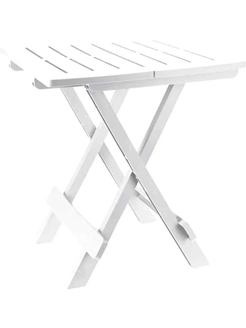 Petite table de jardin pliante en plastique ultra légère de 50 cm