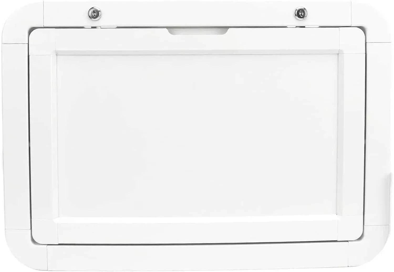 Plateau de table pliant pour camping-car fixé au mur et rabattu contre la paroi - photo 4