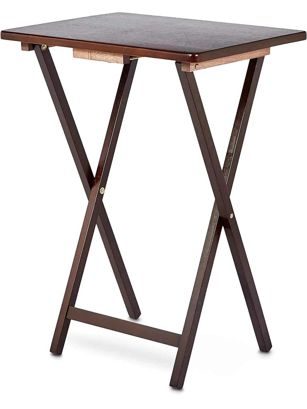 Table à manger d'appoint pliante compacte de 48 cm dans un studio