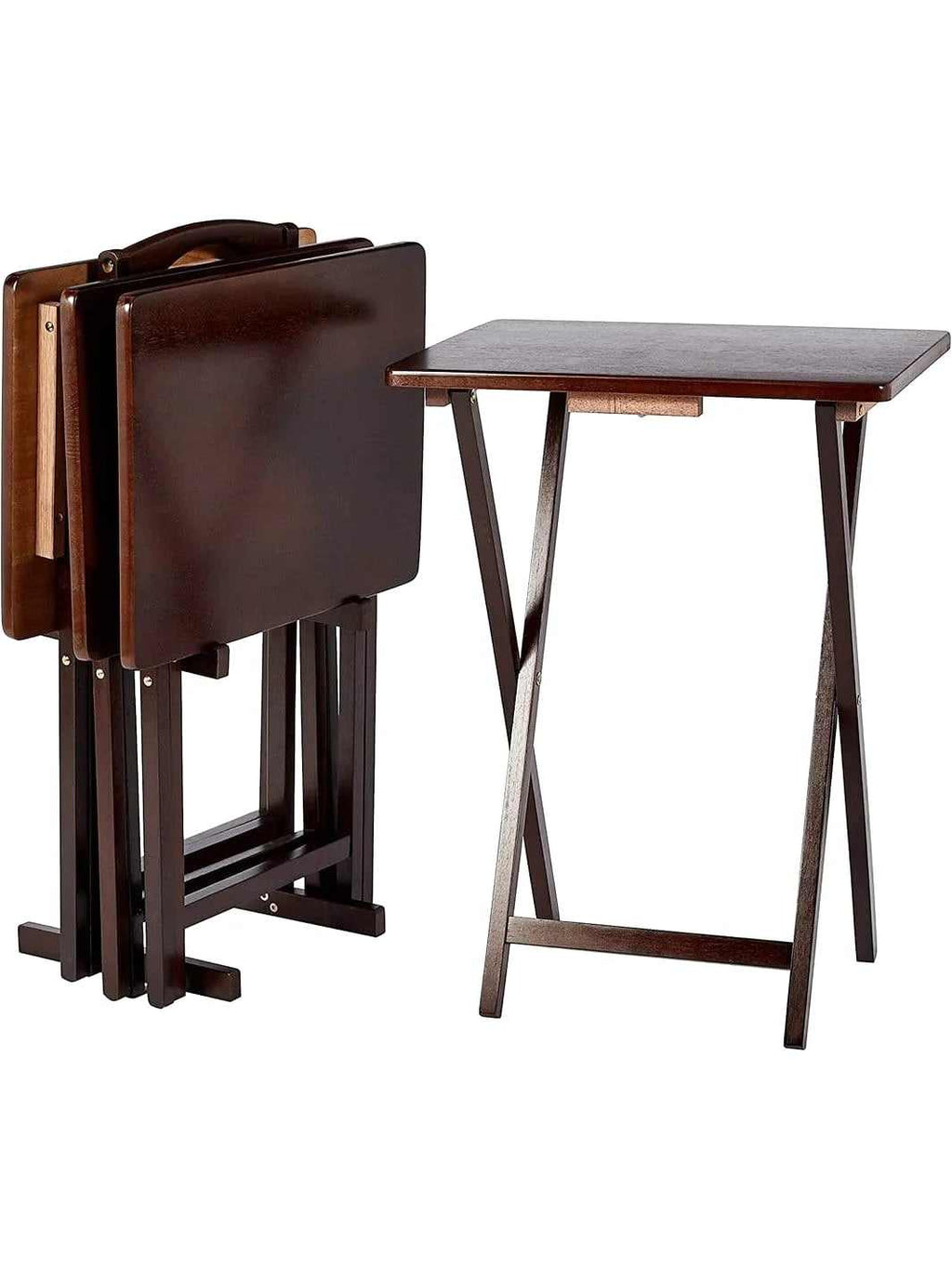 Table à manger d'appoint pliante compacte de 48 cm dans un studio - photo 2