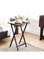 Table à manger d'appoint pliante compacte de 48 cm dans un studio - photo 4