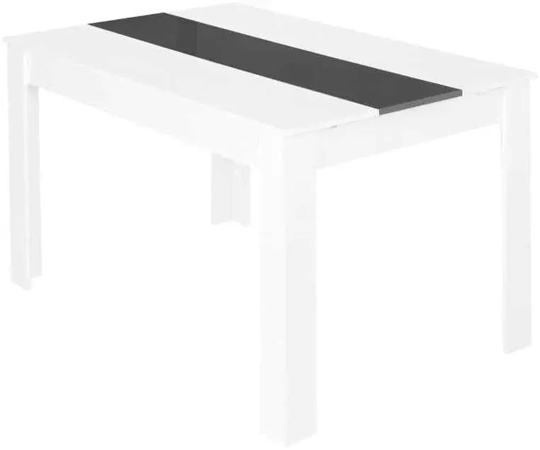 Table à manger pliante 6 personnes de 140 cm avec ses rallonges déployées - photo 4
