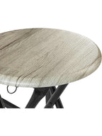 Table à manger pliante avec deux tabourets assortis dans un studio - photo 5