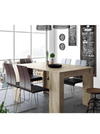 Table à manger pliante extensible en bois de 90 à 140 cm dans une salle à manger - photo 2