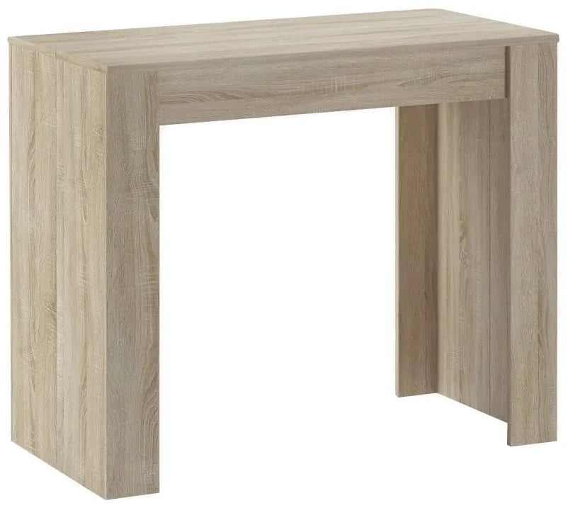 Table à manger pliante extensible en bois de 90 à 140 cm dans une salle à manger
