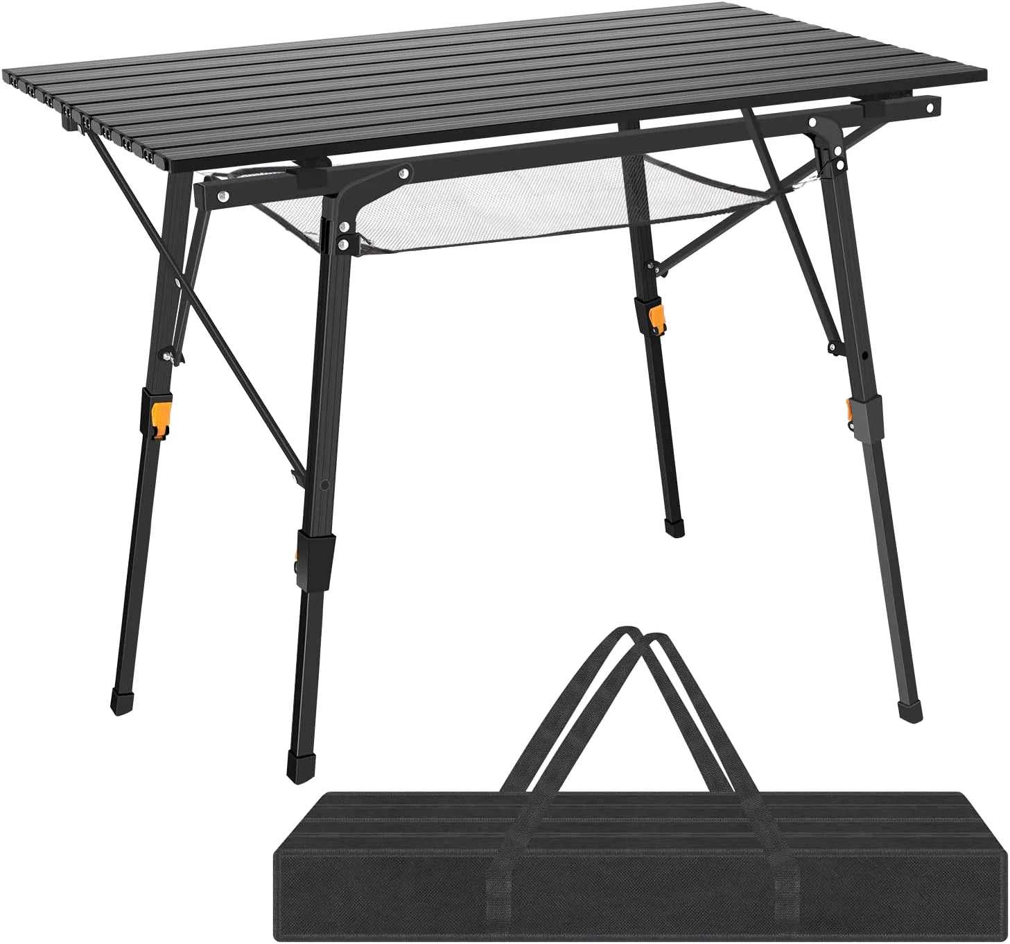 Table de balcon pliante en aluminium à hauteur réglable sur un balcon - photo 4