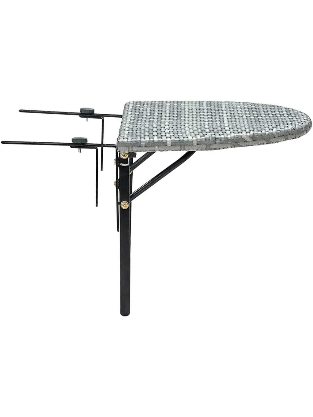 Table de balcon suspendue pliante fixée sur une rambarde - photo 2