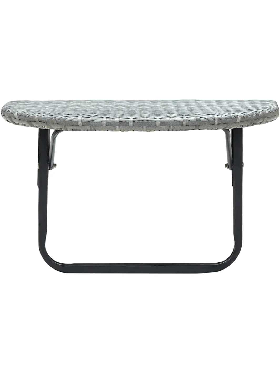 Table de balcon suspendue pliante fixée sur une rambarde - photo 4