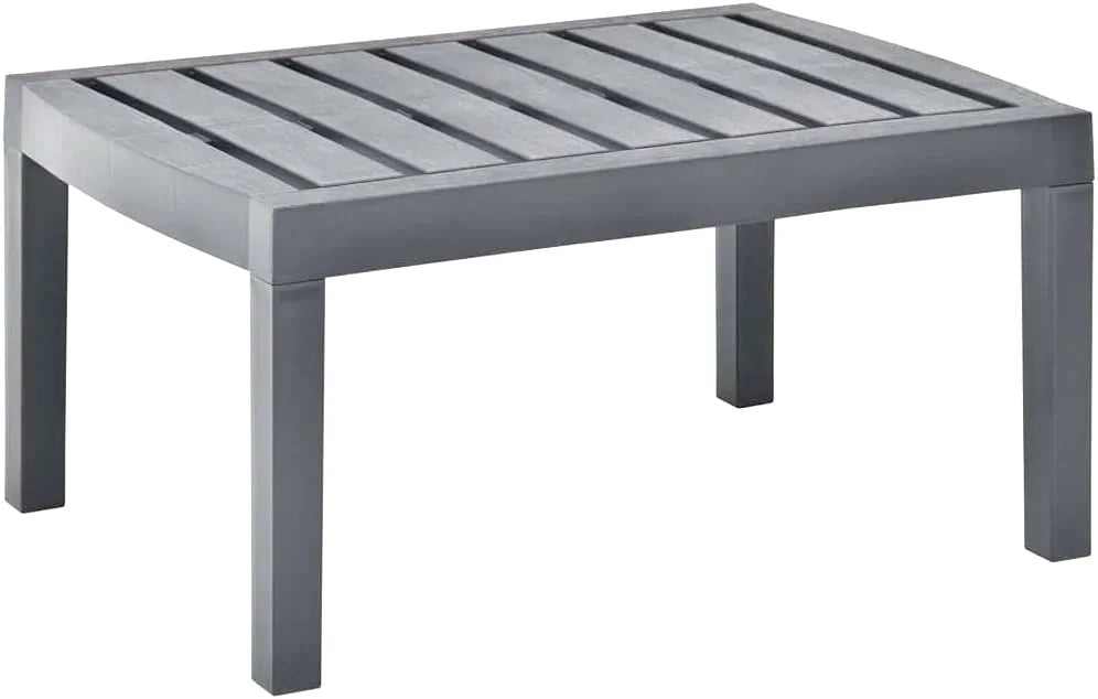 Table basse pliante en plastique 78 x 55 cm dans un salon