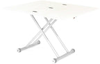 Table basse pliante relevable en position haute avec plateau étendu dans un salon - photo 2