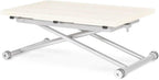 Table basse pliante relevable en position haute avec plateau étendu dans un salon - photo 3
