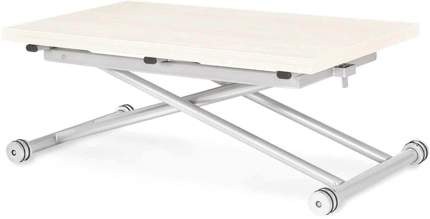 Table basse pliante relevable en position haute avec plateau étendu dans un salon - photo 3