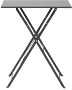 Table bistrot d'extérieur pliante de 60 cm en acier thermolaqué - photo 5