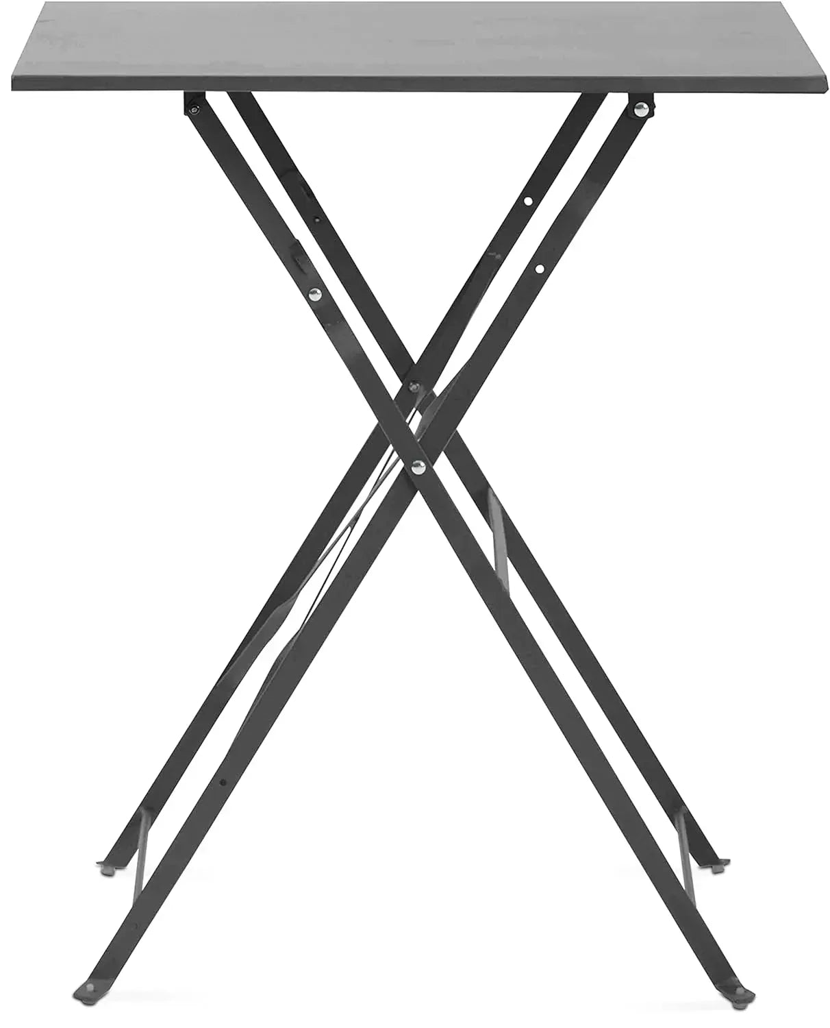 Table bistrot d'extérieur pliante de 60 cm en acier thermolaqué - photo 5