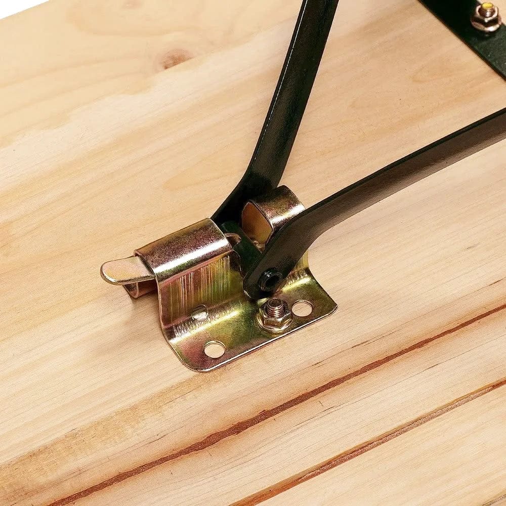 Table brasserie pliante de 170 cm en bois massif lors d'une fête - photo 2
