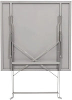 Table carrée pliante de 70 x 70 cm en acier - photo 3
