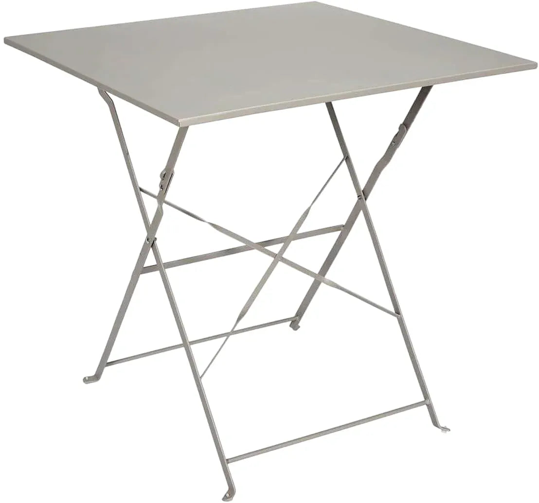 Table carrée pliante de 70 x 70 cm en acier - photo 4