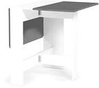 Table de cuisine pliante 4 personnes en bois de 103 cm dépliée - photo 3