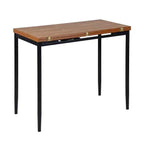 Table de balcon extensible pliante en position déployée sur un balcon - photo 8