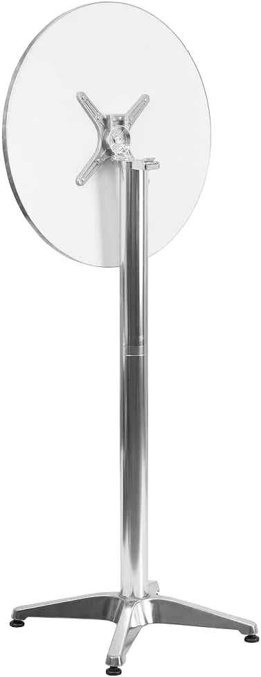 Table de bar haute pliante en aluminium de 114 cm lors d'une réception - photo 2