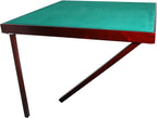 Table de bridge pliante avec surface de jeu en feutre vert - photo 4