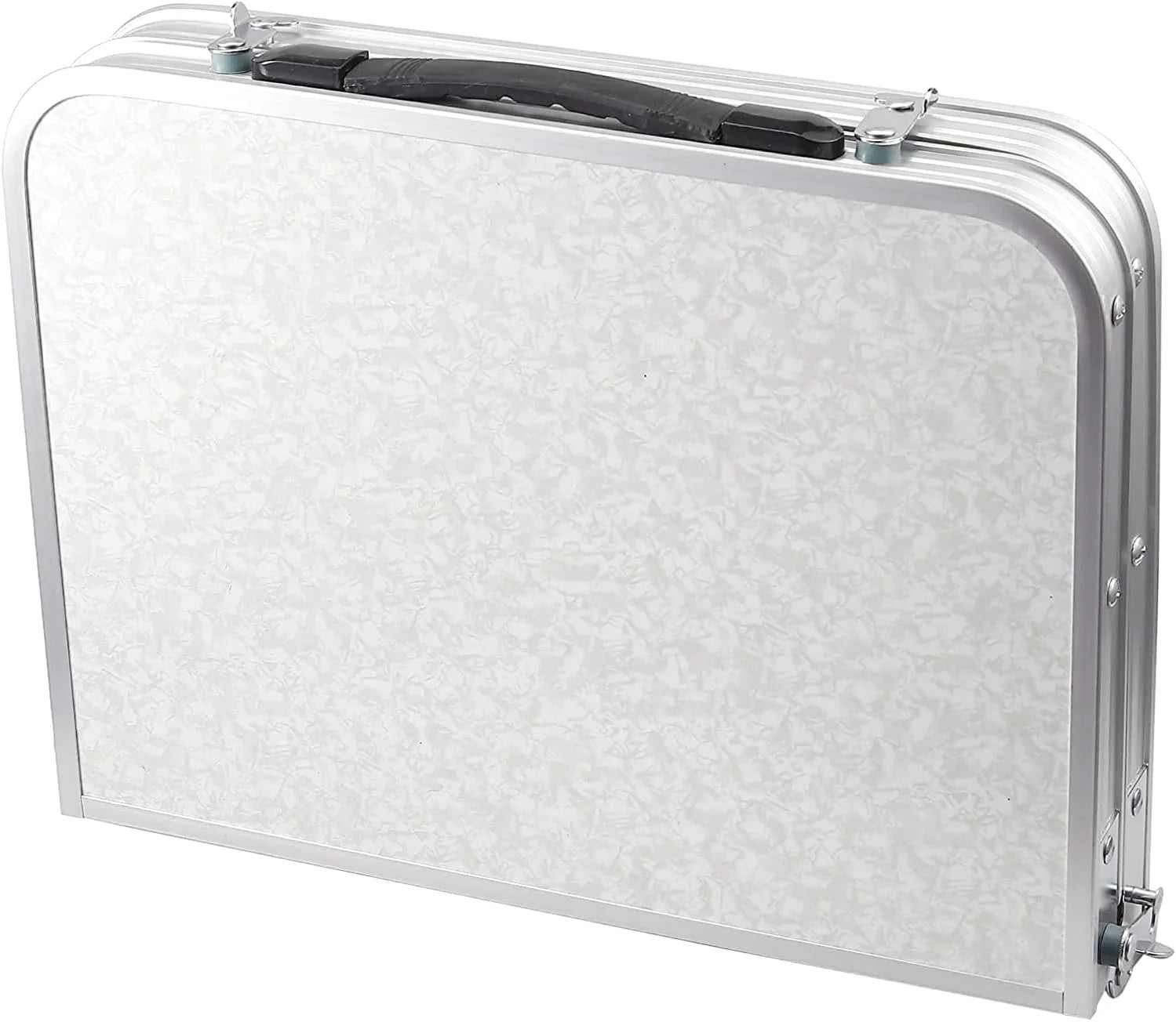 Table de camping pliante valise repliée en mallette avec poignée de transport - photo 3