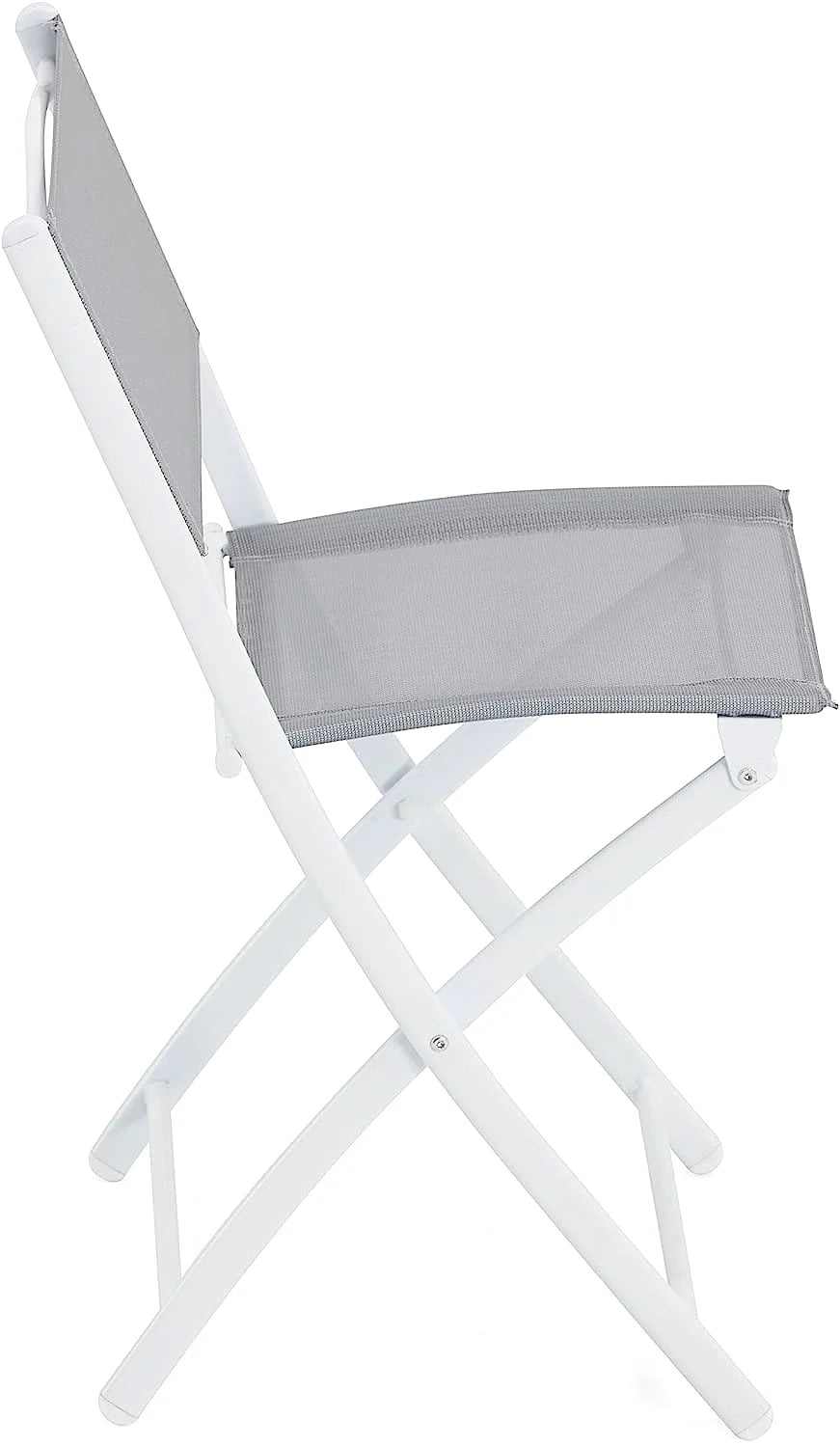 Ensemble table de jardin et 4 chaises pliantes de 130 cm dans un jardin - photo 2