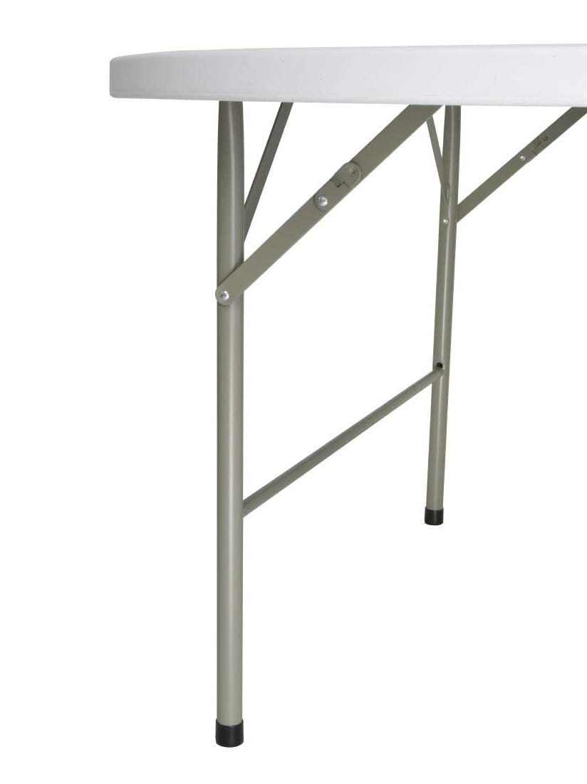 Table de jardin ronde pliante 6 personnes de 122 cm dans un jardin - photo 4