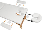 Table de kiné pliante de 185 cm avec appui-tête et housse de transport - photo 3