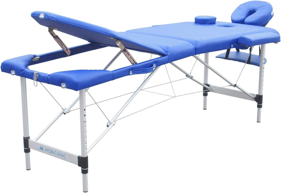 Table de massage pliante 3 zones aluminium