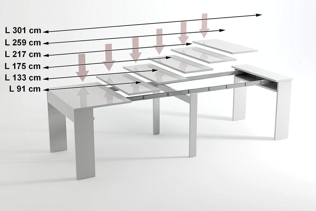 Table de réunion pliante extensible de 237 cm dans une salle de réunion - photo 6