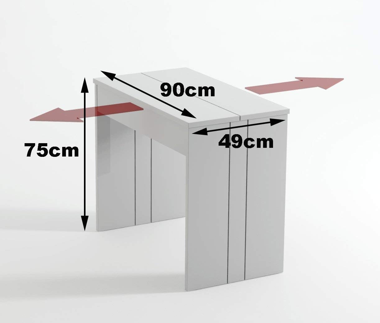 Table de réunion pliante extensible de 237 cm dans une salle de réunion - photo 3