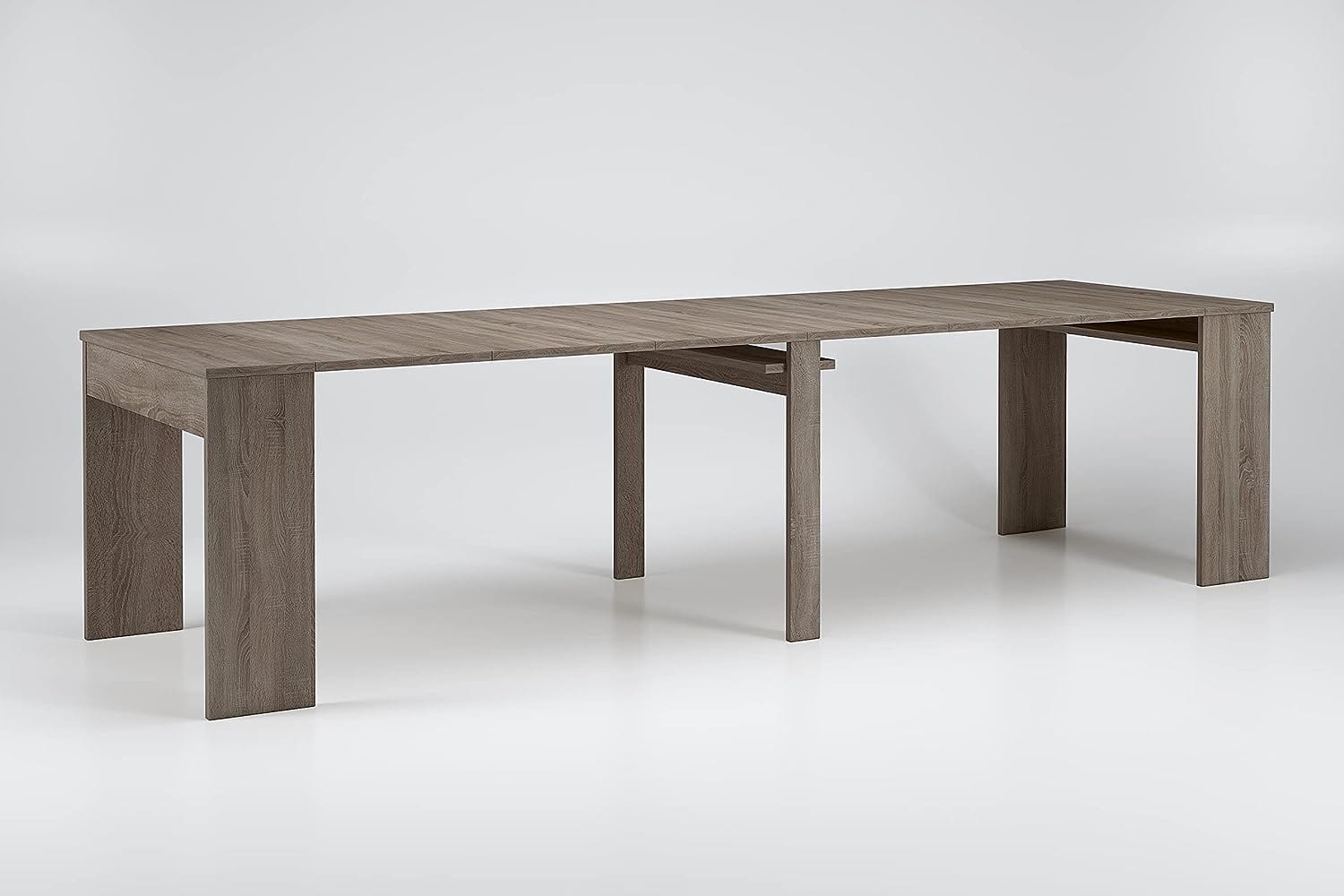 Table de réunion pliante extensible de 237 cm dans une salle de réunion