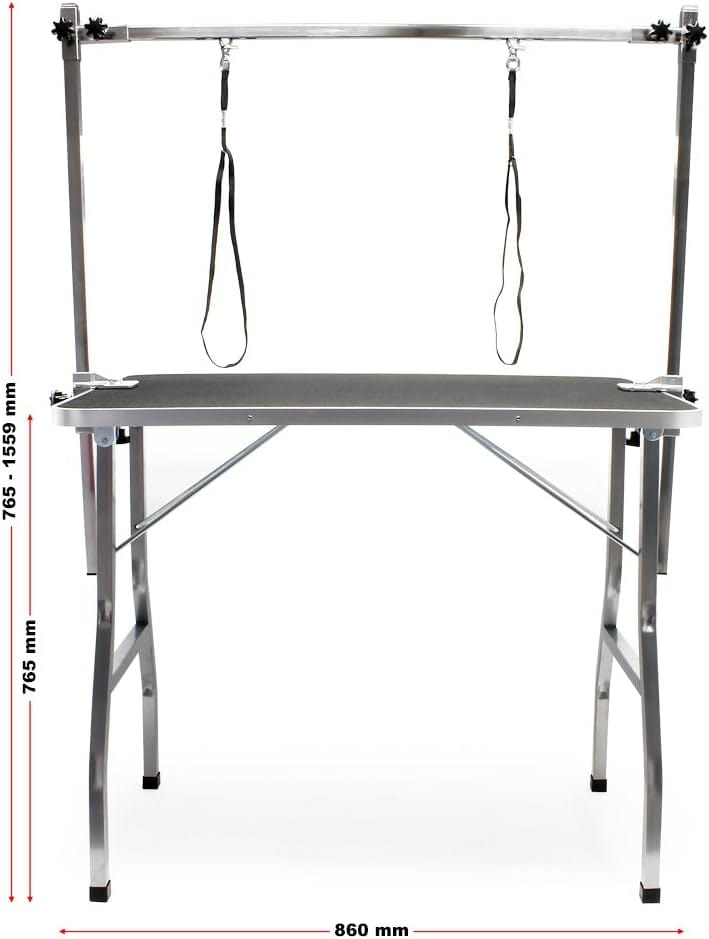 Table de toilettage pliante de 93 x 63 cm pour chien - photo 5