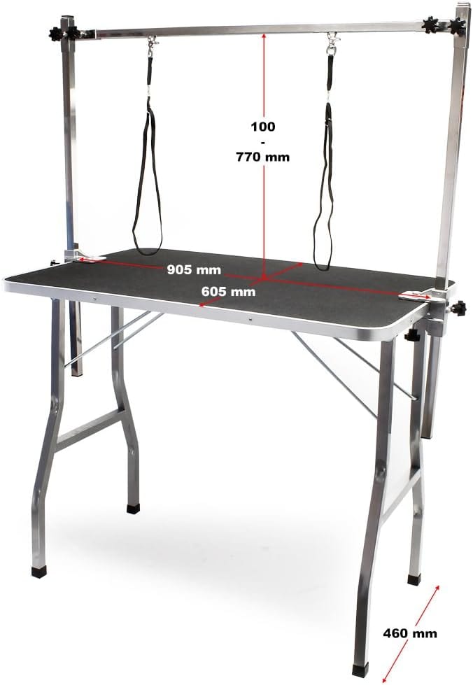 Table de toilettage pliante de 93 x 63 cm pour chien - photo 6