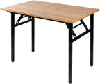 Table de travail pliante de 100 x 60 cm utilisée comme bureau