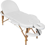 Table esthétique pliante de 195 cm avec rembourrage épais et housse de transport
