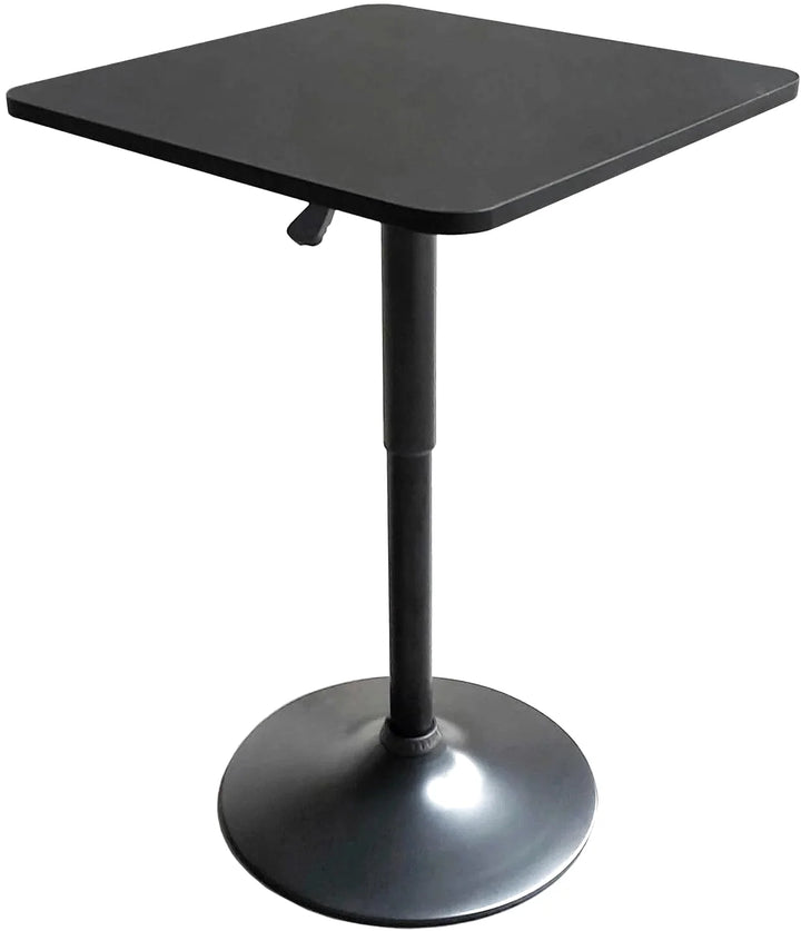 Table haute carrée pliante