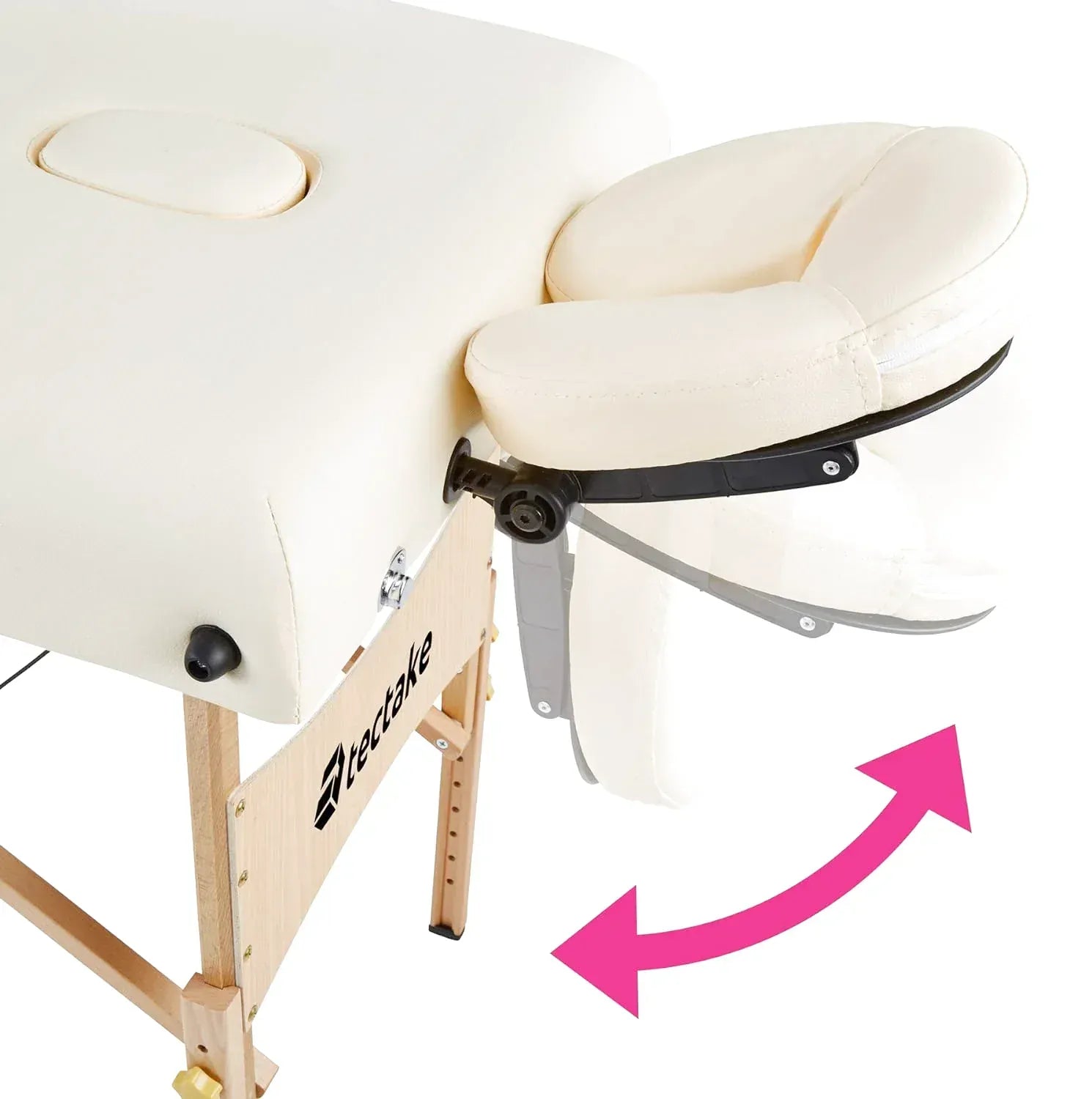 Table médicale pliante de 187 cm avec rembourrage épais et appui-tête - photo 5