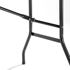 Table pliante 10 personnes de 200 x 90 cm avec structure acier noire - photo 3