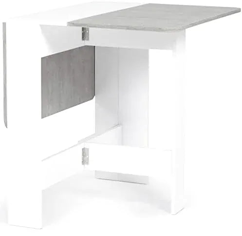 Table pliante 2 personnes dépliée dans un studio - photo 2