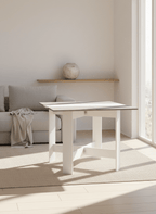 Table pliante 2 personnes dépliée dans un studio - photo 7